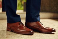 Mens briwn dress shoes