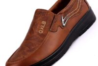 Soft sole dress shoes men