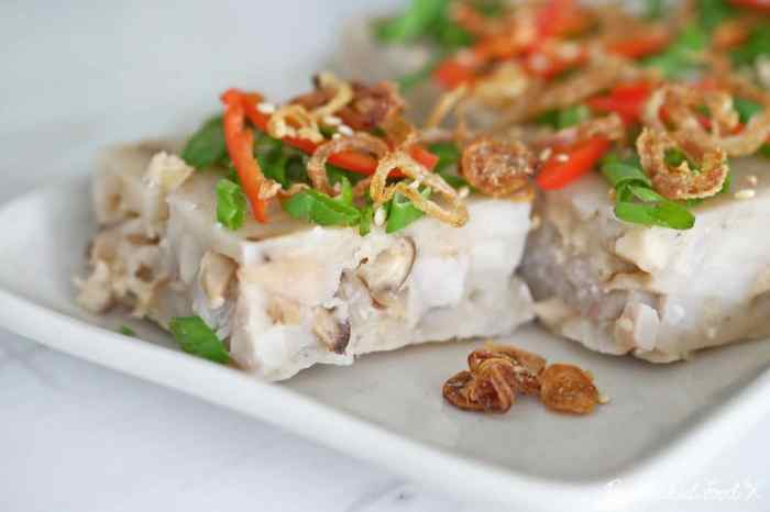 How to cook yam cake chinese style