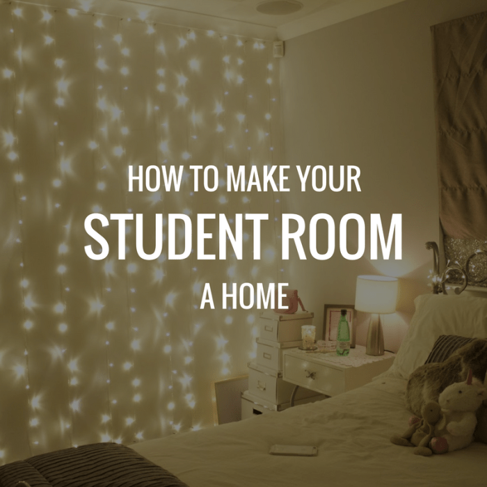 How to decorate uni room without damaging walls