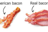 How to cook bacon american style