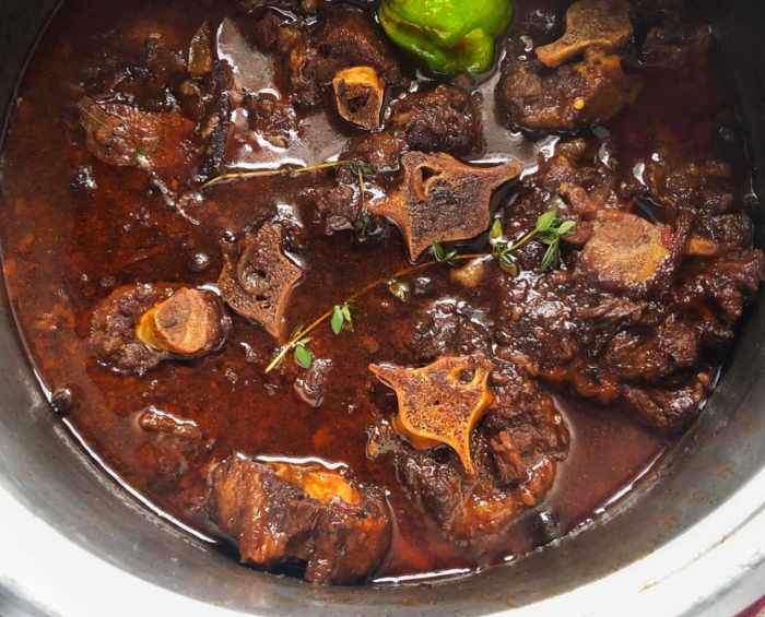 How to cook oxtail trinidad style