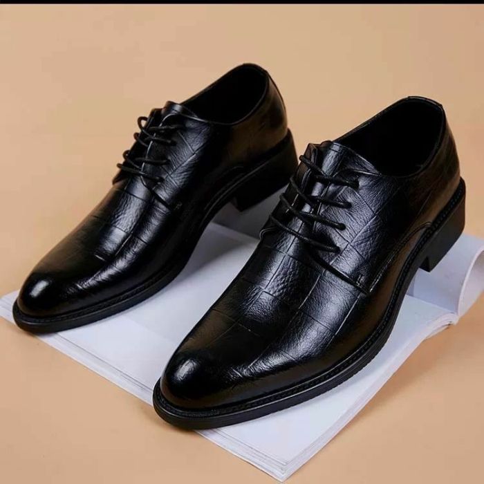 Shoes men dress mens italian leather fancy size high style quality business zipper