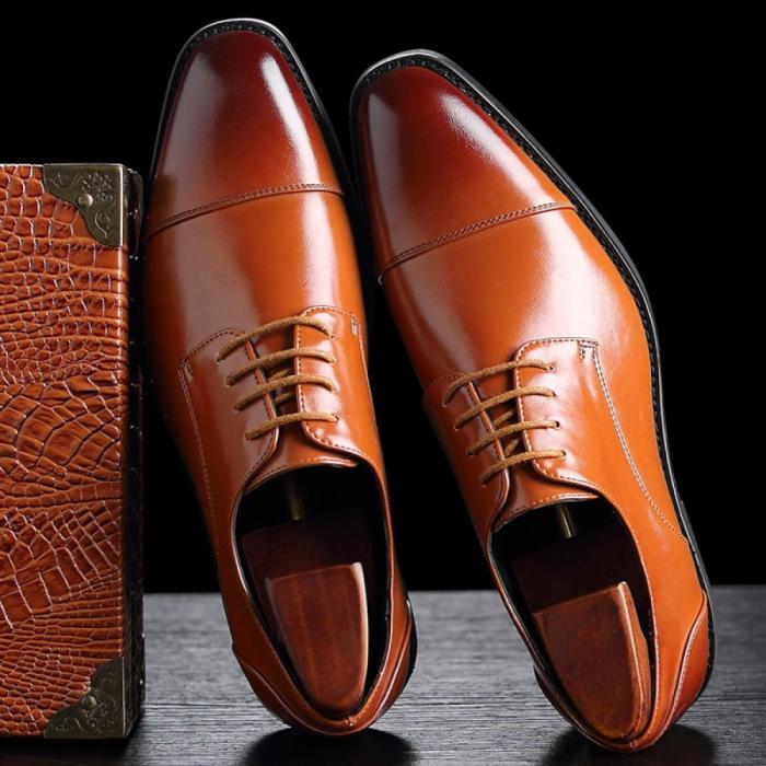 Mens briwn dress shoes