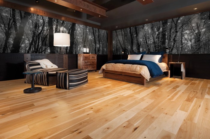 How to decorate an all wood room