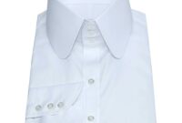 White on white dress shirt mens