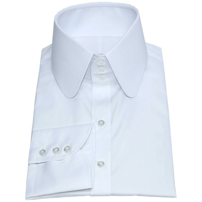 White on white dress shirt mens