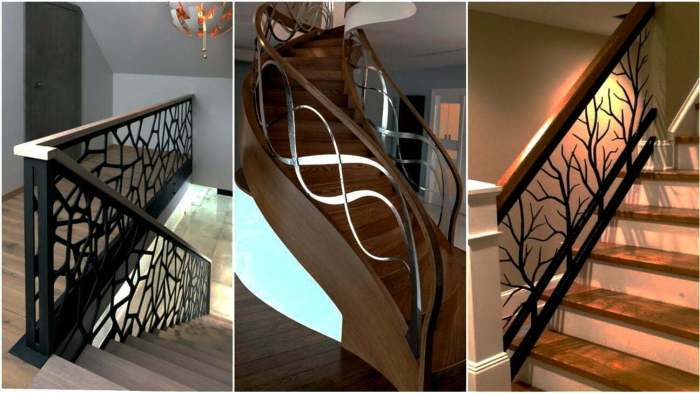 Railing escalier staircase rampe designs pasamanos railings balcones rampes stair wrought escaliers