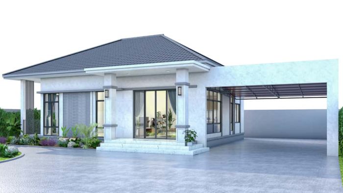 Desain untuk menyambung ke rumah yang satu