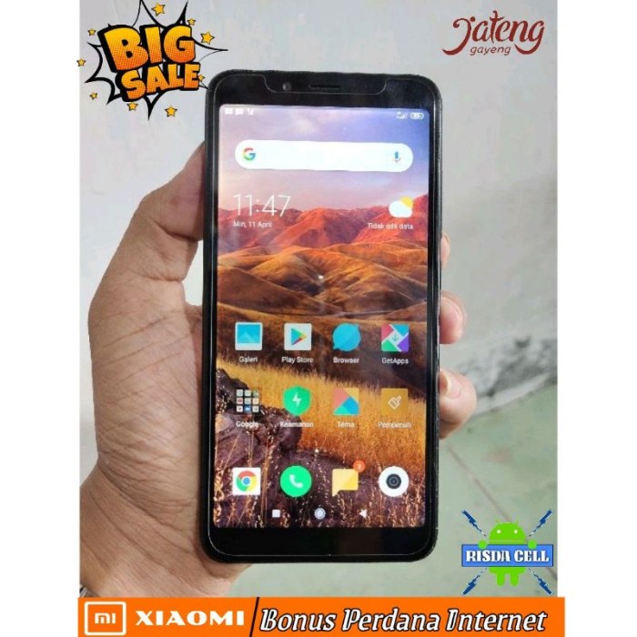 Harga hp xiaomi 6a ram 3