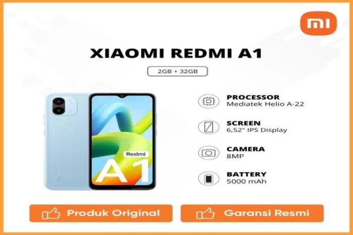 Harga hp xiaomi mi a1 terbaru 2019