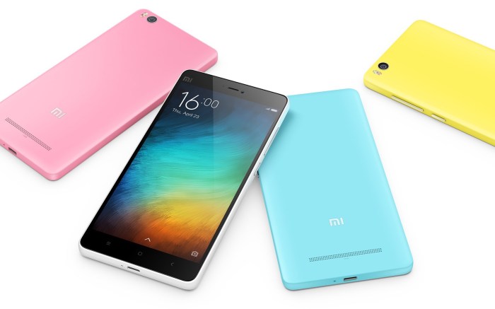 Harga hp xiaomi 4i second