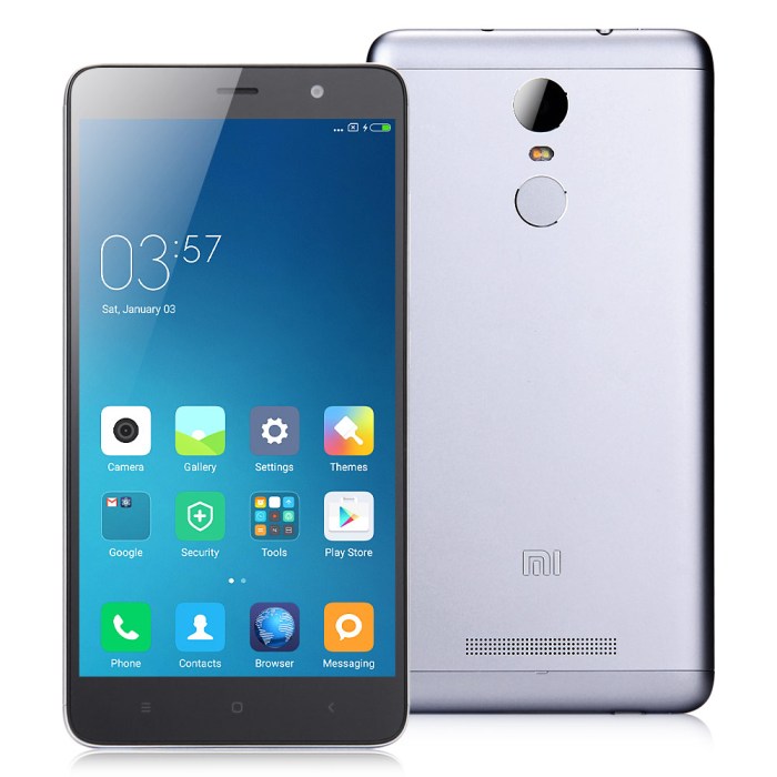 Harga hp xiaomi not 3 ram 3gb